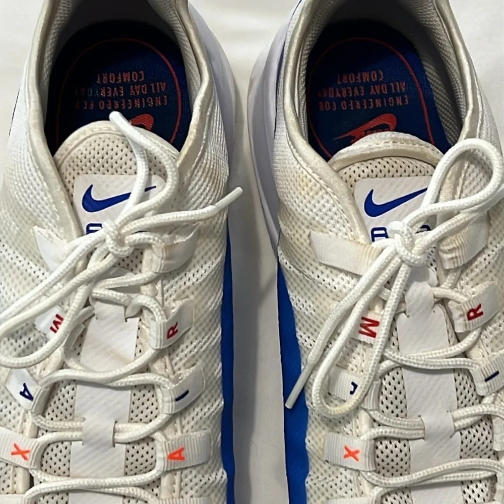 Air Max Axis White Racer Blue Sneakers